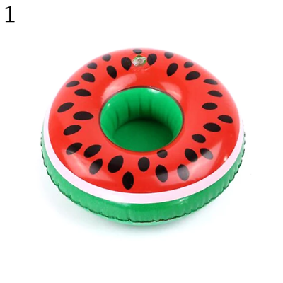 #ad 1Pc Inflatable Float Cup Pad Drink Holder Swimming Pool Cup Stand Holder Float T $6.76
