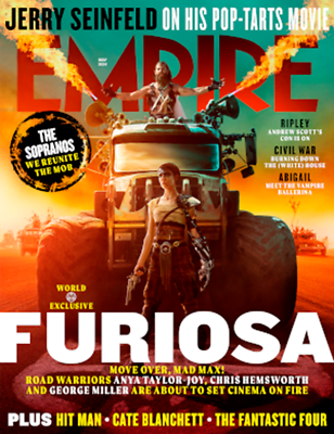 #ad Empire UK Magazine May 2024 Furiosa $23.99