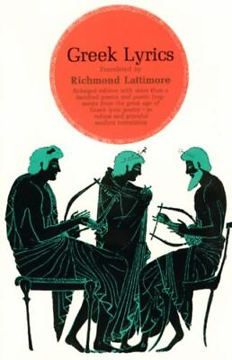 #ad Greek Lyrics by Lattimore Richmond $5.16