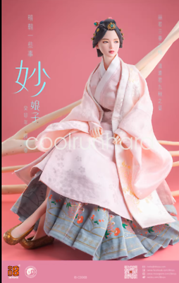 #ad I8 1 6 I8 C006 Ming Dynasty Beauty Girl Head Clothes Fit 12#x27;#x27;PH Figure Body Gift $138.47