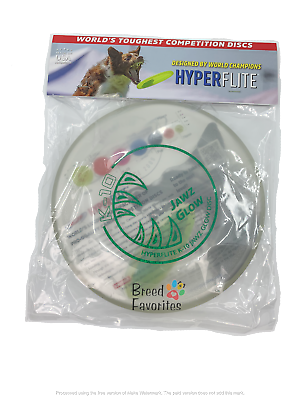 #ad Hyperflite Glow in the Dark JAWZ Dog Frisbee Disc Large 8 3 4quot; $22.93
