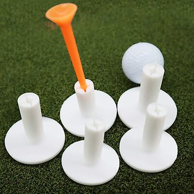 #ad Golf Rubber Tees Holder Tee Range Driving Practice Mat 5 Pcs Size 1.5’’ 2.0’’ $11.99
