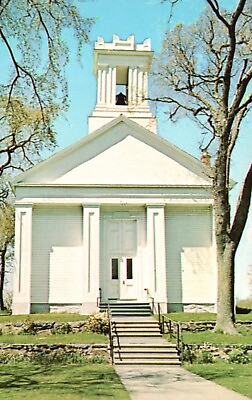 #ad Postcard RI Wickford Rhode Island First Baptist Church Chrome Vintage PC e5593 $2.00