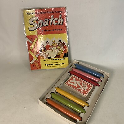 #ad 1954 “Snatch” A Game Of Action By Harold C Manley Forest Lake MN $18.99