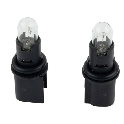 #ad 2 Pcs Side Marker Lamp Parking Park HeadLight Socket ​For Dodge Charger 06 10 $16.36