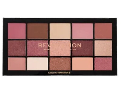 #ad New Revolution Reloaded Warm Pink Provocative 15 Eyeshadows Palette $17.10