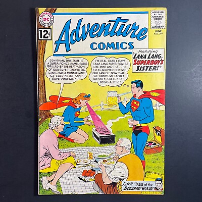 #ad Adventure Comics 297 Silver Age DC 1962 Superboy Bizarro comic Curt Swan cover $29.95