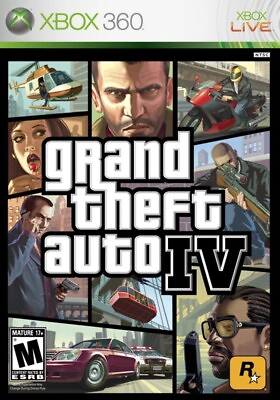 #ad Grand Theft Auto IV Xbox 360 Game Only $5.58