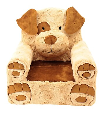 #ad Sweet Seats Toddler Kids Plush Character Dog Foam Adorable Plush Chair $24.99