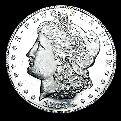 #ad 1883 S Morgan Dollar Silver Gem BU PL Stunning Coin #BB431 $1750.00