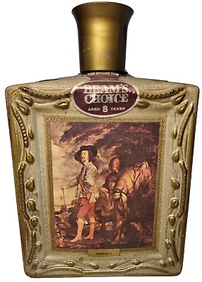 #ad Jim Beam Decanter Collectible Vtg Empty Straight Kentucky Bourbon Liquor Bottle $10.49