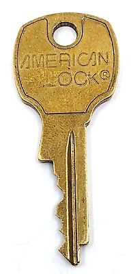 #ad Vintage Key American Lock 0067M0 Appx 1 7 8quot; Replacement $8.98