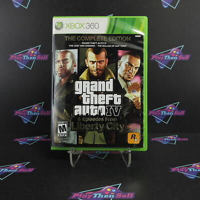 #ad Grand Theft Auto IV The Complete Edition Xbox 360 Map Complete CIB $62.95