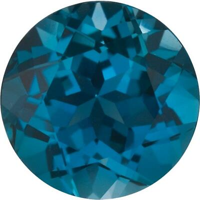 #ad Natural London Blue Topaz Round Loose Gem AAA 3mm 12mm $182.25