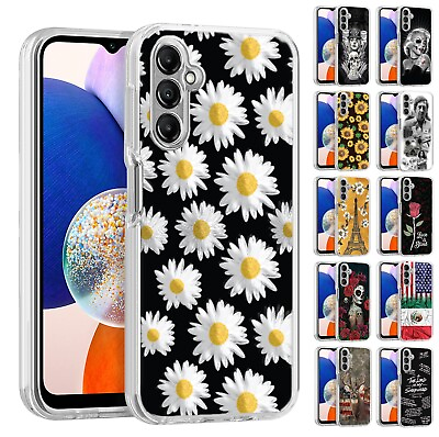 #ad For Samsung Galaxy A14 5G Texture Design Shock Proof Armor Cover Case $11.95