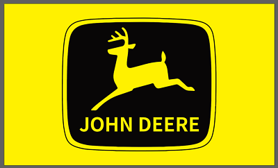 #ad PRE ORDER John Deere 3x5#x27; Flag Yellow Banner Tractor Farm Equipment Gift Present $11.96