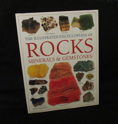 #ad The Illustrated Encyclopedia of Rocks Minerals amp; Gemstones Book John Farndon $30.00