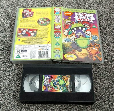 #ad THE RUGRATS MOVIE NICKELODEON PAL VHS VIDEO KIDS CHILDREN GBP 3.50