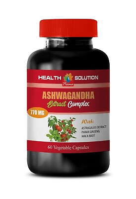 #ad indian ginseng extract ASHWAGANDHA ROOT EXTRACT 770mg bone and joint health 1B $20.22