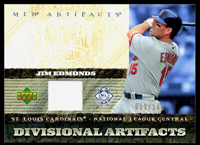 #ad Jim Edmonds 2007 Upper Deck Artifacts Divisional Artifacts #DA JE # 199 $4.99