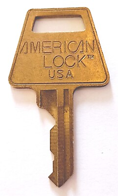 #ad Vintage Key American Lock USA 0395H Appx 1 7 8quot; Replacement Locks $8.99