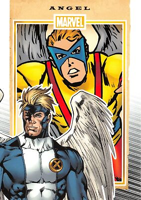 #ad ANGEL Marvel 75th Anniversary 2014 BASE Trading Card #1 $2.97