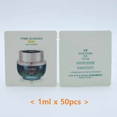 #ad O HUI Prime Advancer Pro Eye Cream 1ml x 50pcs Anti Wrinkle Brighten K Beauty $16.48