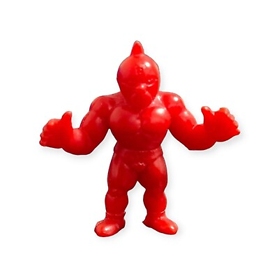 #ad Vintage M.U.S.C.L.E. Muscle Men Kinnikuman #61 Red Color Class C Figure Mattel $11.95