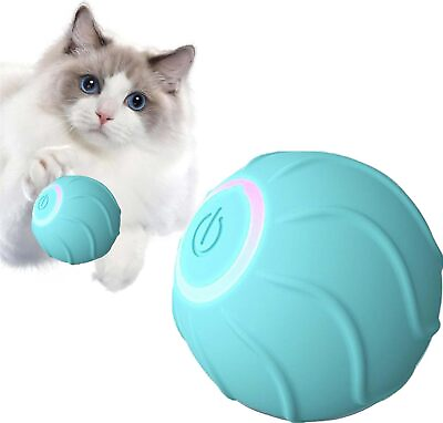 #ad Smart Interactive Cat Toy Powerball 2.0 Cat Toy Smart Cat Ball Relieve Blue $18.97