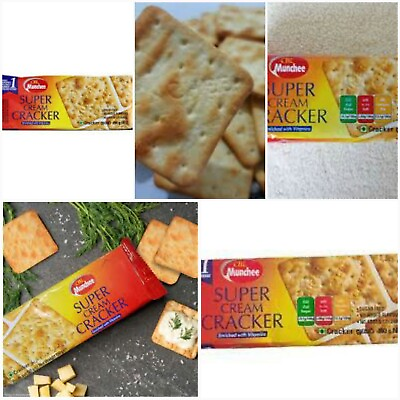 #ad MUNCHEE super crem cracker 190 g Quality Sugar Free Ceylon Biscuits $7.29