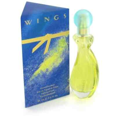#ad WINGS by Giorgio Beverly Hills 3 3.0 oz EDT For Women New in Box $19.16