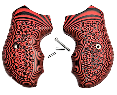 #ad grips for ALL Charter Arms G10 wrap around Red Color and non slip texture $39.95