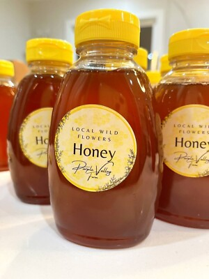 #ad 1lb Wildflower Honey Raw amp; Unfiltered $17.00