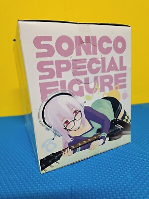 #ad Super Sonico chan Life Coverage Special Anime Figure Chatting Time Jamma NEW $59.95