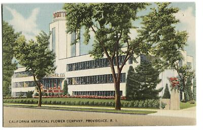 #ad #ad Postcard California Artificial Flower Company Providence RI Rhode Island $20.00