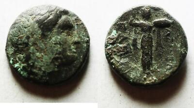 #ad ZURQIEH as23576 GREEK. Seleukid Kingdom. Seleukos I Nikator 312 281 BC .AE 20 $39.00