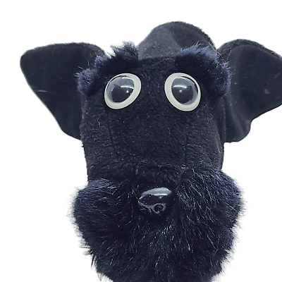 #ad Readers digest childrens hand puppet black schnauzer dog puppy 2006 $14.99