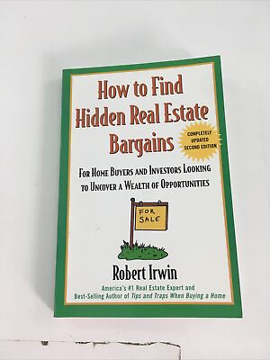 #ad How To Find Hidden Real Estate Bargains Robert Irwin Paperback 2003 $15.02