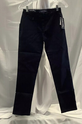#ad Class Time Girls Straight Leg Flat Front Navy Blue School Uniform Pants $27.99