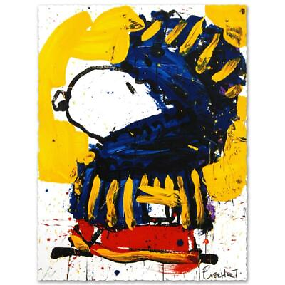 #ad Everhart quot;March Voguequot; Signed Limited Edition Peanuts Lithograph COA $3630.00