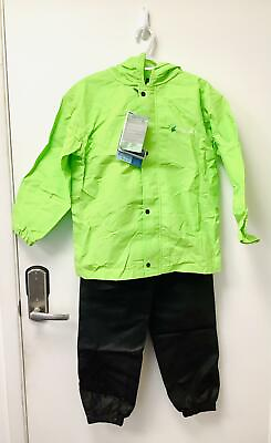 #ad Frogg Toggs Polly Woggs DriPore Kids Rain Suit Hi Vis Green Size Youth Large $34.99