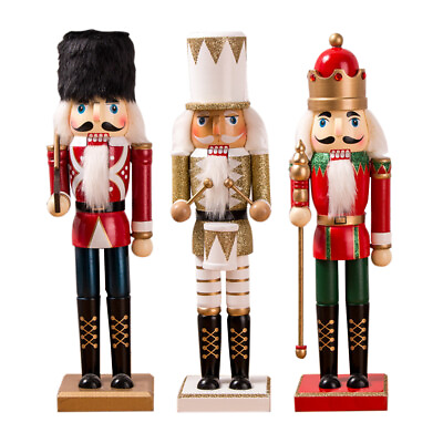 #ad New Puppet 38CM Classic Nutcracker Soldier Shape Christmas New Year Gift $37.70