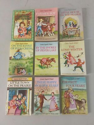 #ad BUILD A BOOK LOT: Little House on the Prairie: CHOOSE TITLE:Laura Ingalls Wilder $4.99