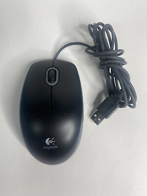 #ad Logitech 810 002182 USB Universal Optical Wired Mouse M U0026 $9.99