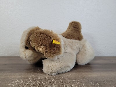 #ad Steiff Kuschel Dog Plush Stuffed Puppy Brown German Doll 5530 25 $20.09