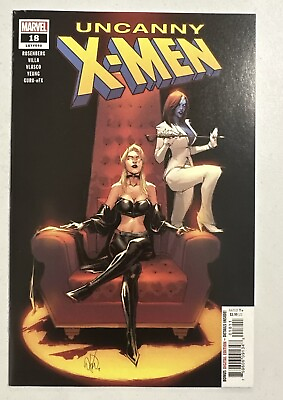#ad Uncanny X MEN #18 2019 Marvel Comics Amazing Emma Frost Cover NM $3.20