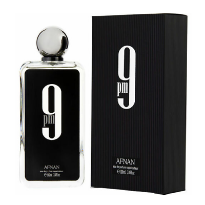 #ad 9 pm by Afnan 3.4 oz EDP Cologne for Men New In Box $29.74
