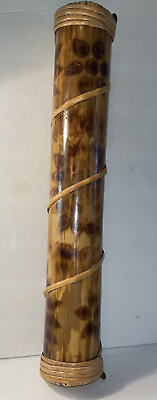 #ad Wood Bamboo Rain Maker Stick Shaker Music Percussion 16” Musical Instrument $34.00