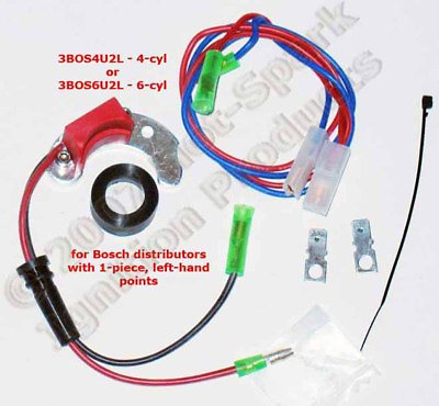 #ad 4 cyl BMW Electronic Ignition Replaces 1 Piece Left Pivoting Points 3BOS4U2L $69.95