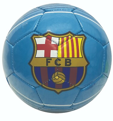 Barcelona Ball Size 2 Licensed Barcelona Soccer Ball #2 Sky Color $9.95